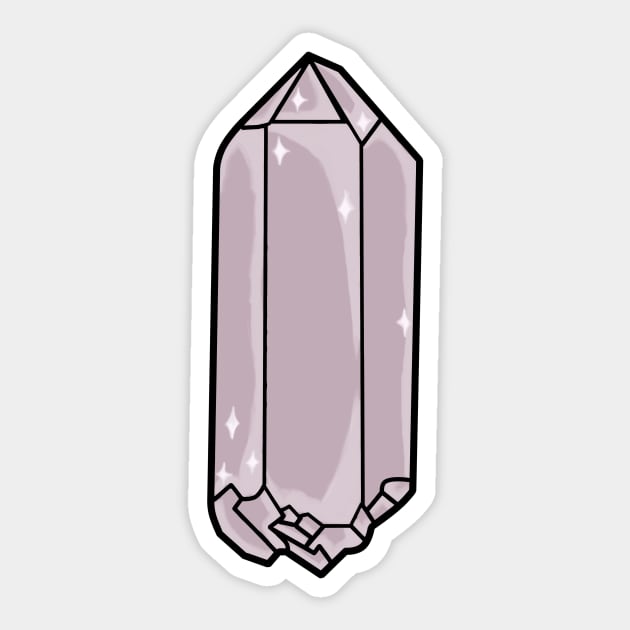 Rose quartz Sticker by Qwerty